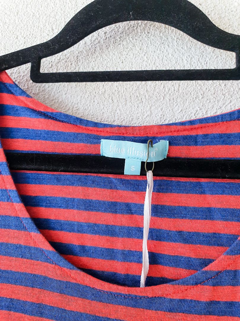 Blue Illusion Dress S