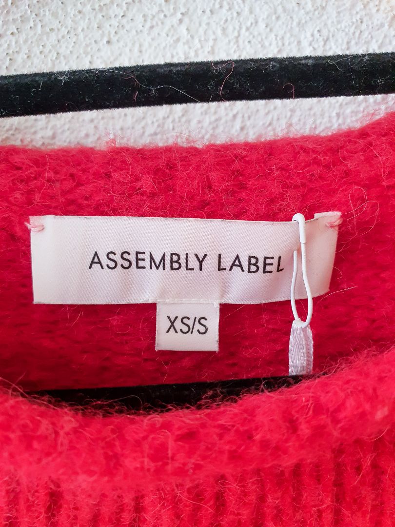 Assembly Label Top XS/S