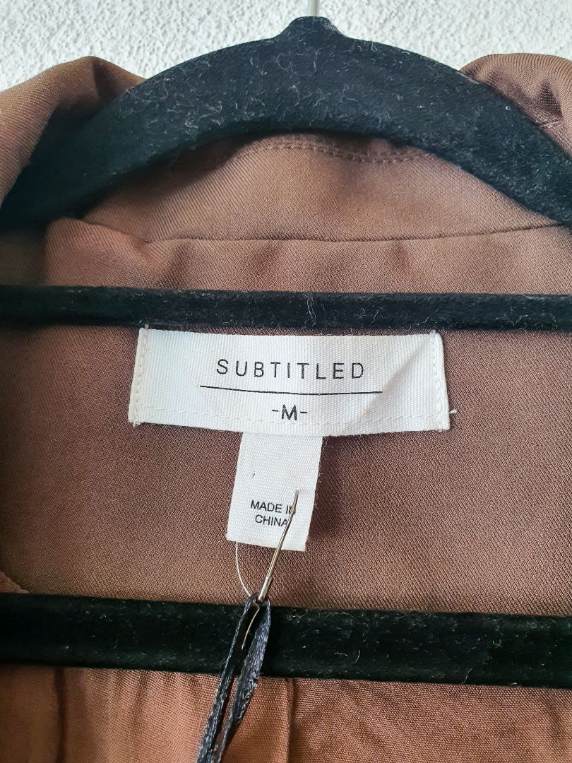 Subtitled Jacket M