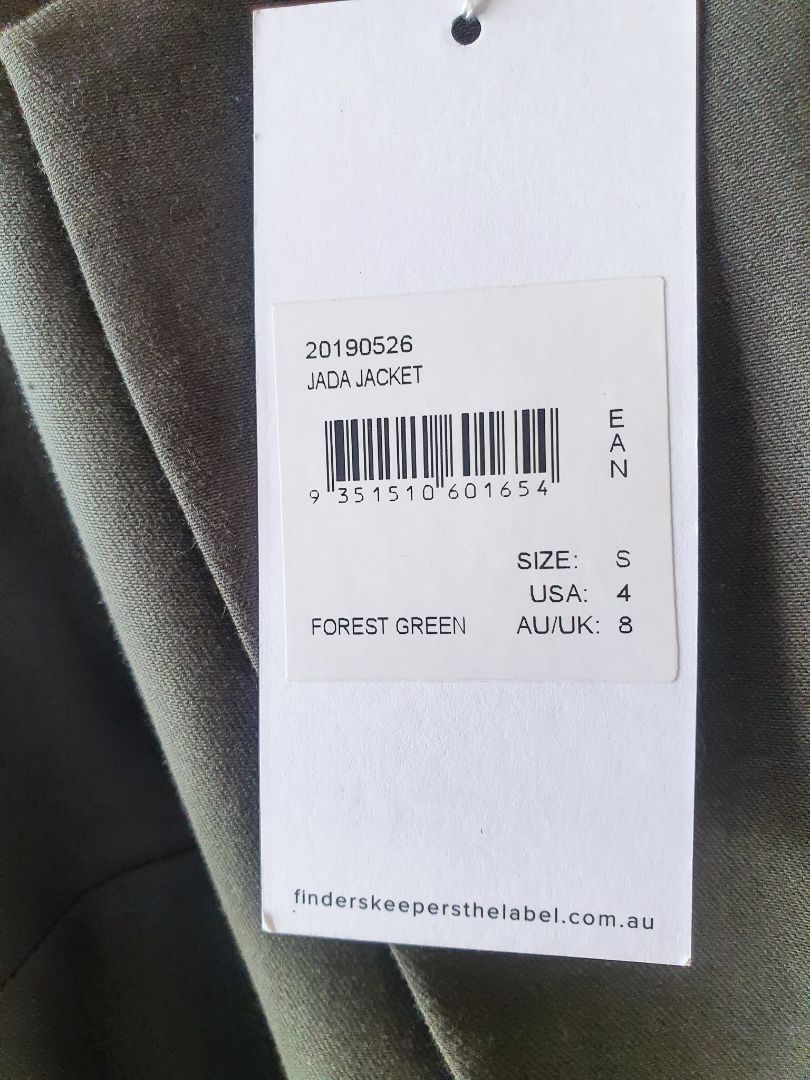 Finders Keepers Jacket S