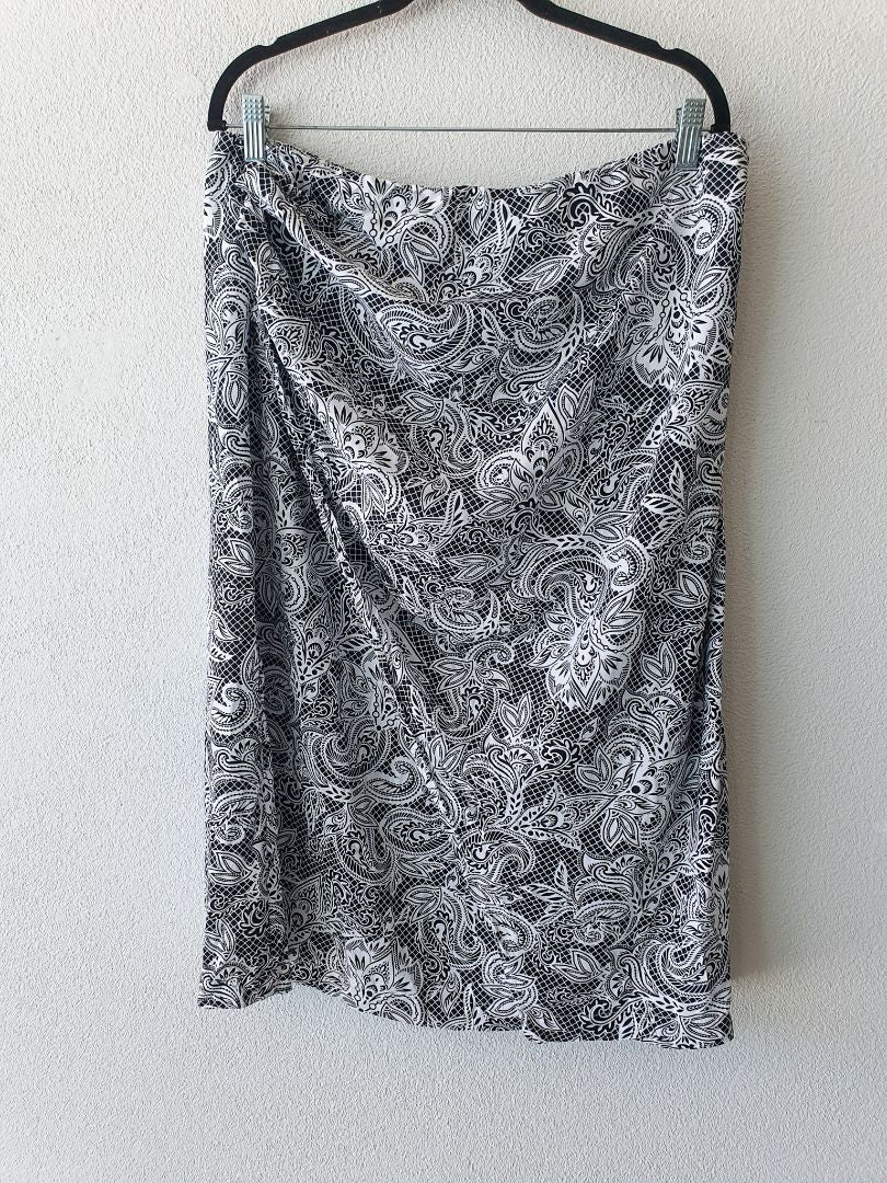 Blue Illusion Skirt XL