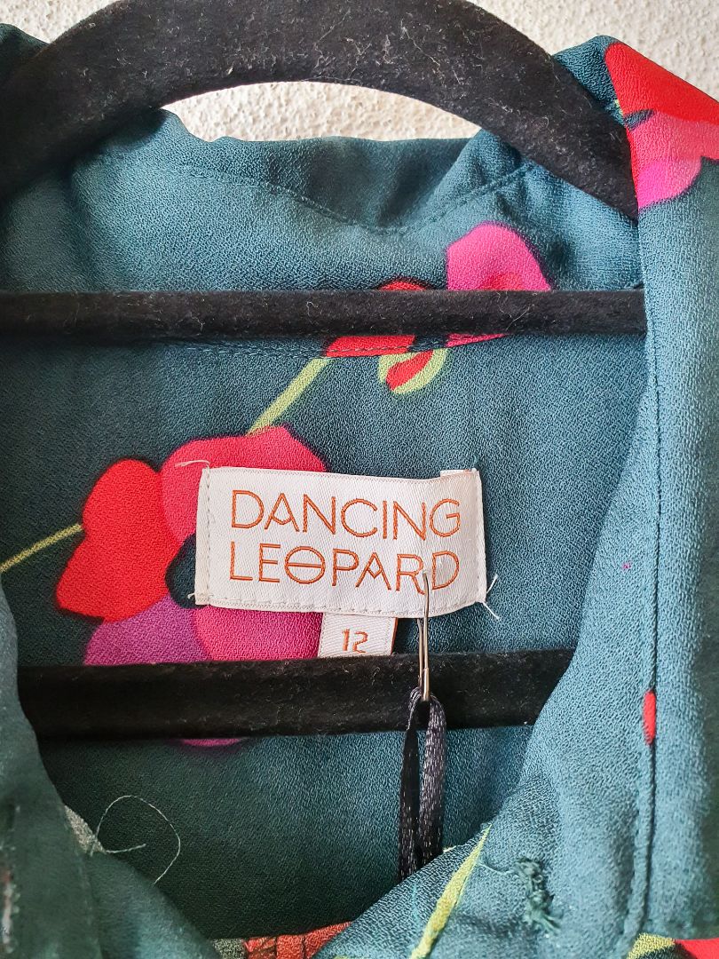 Dancing Leopard Dress M