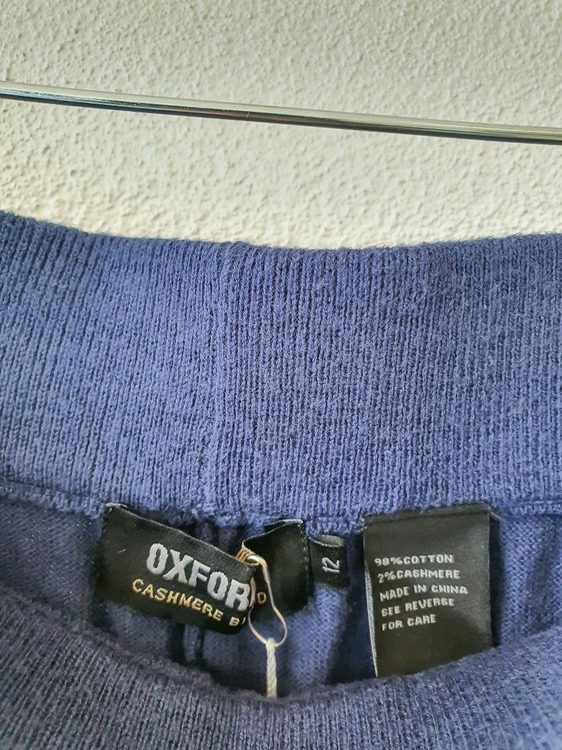 Oxford Cashmere pants M