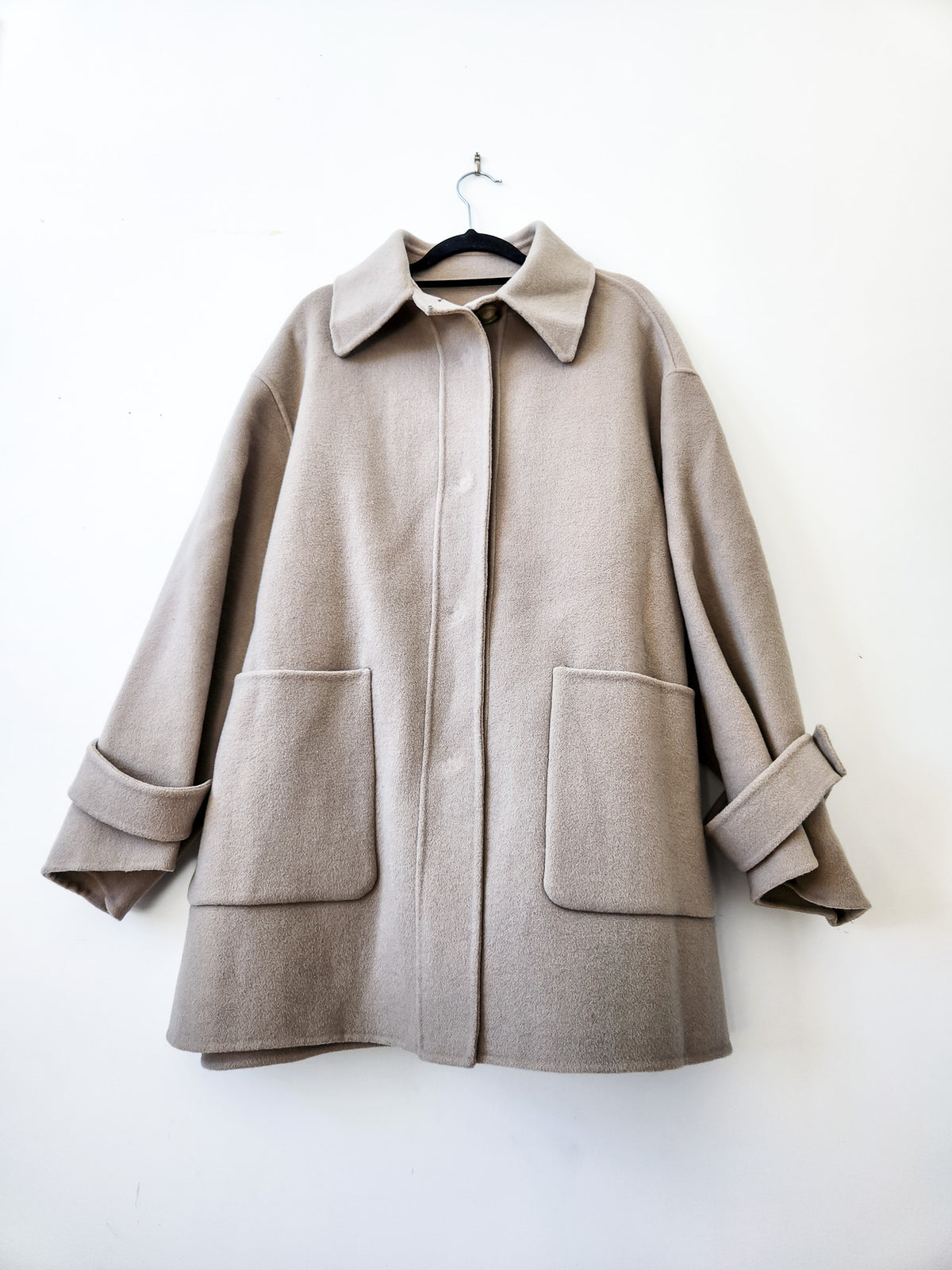 Tizzi Grey Oversized Coat