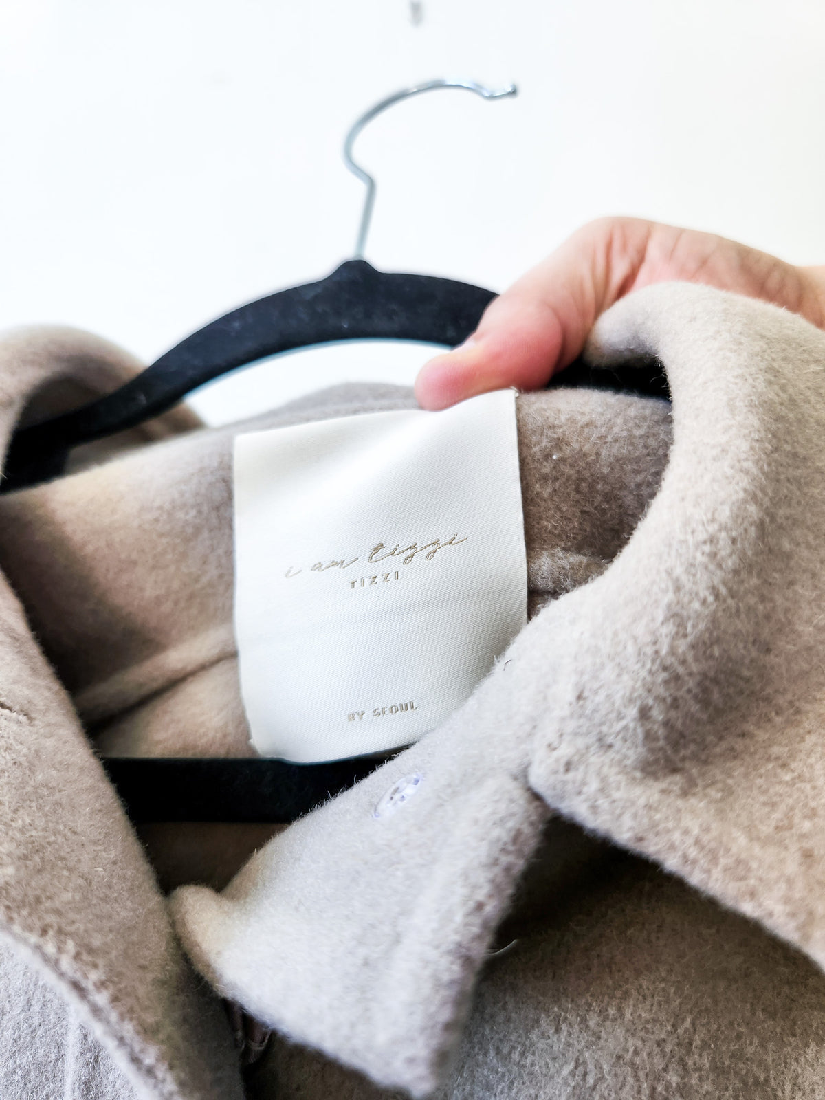 Tizzi Grey Oversized Coat