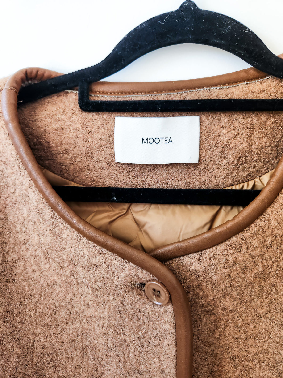 Mootea Brown Wool Blend Jacket