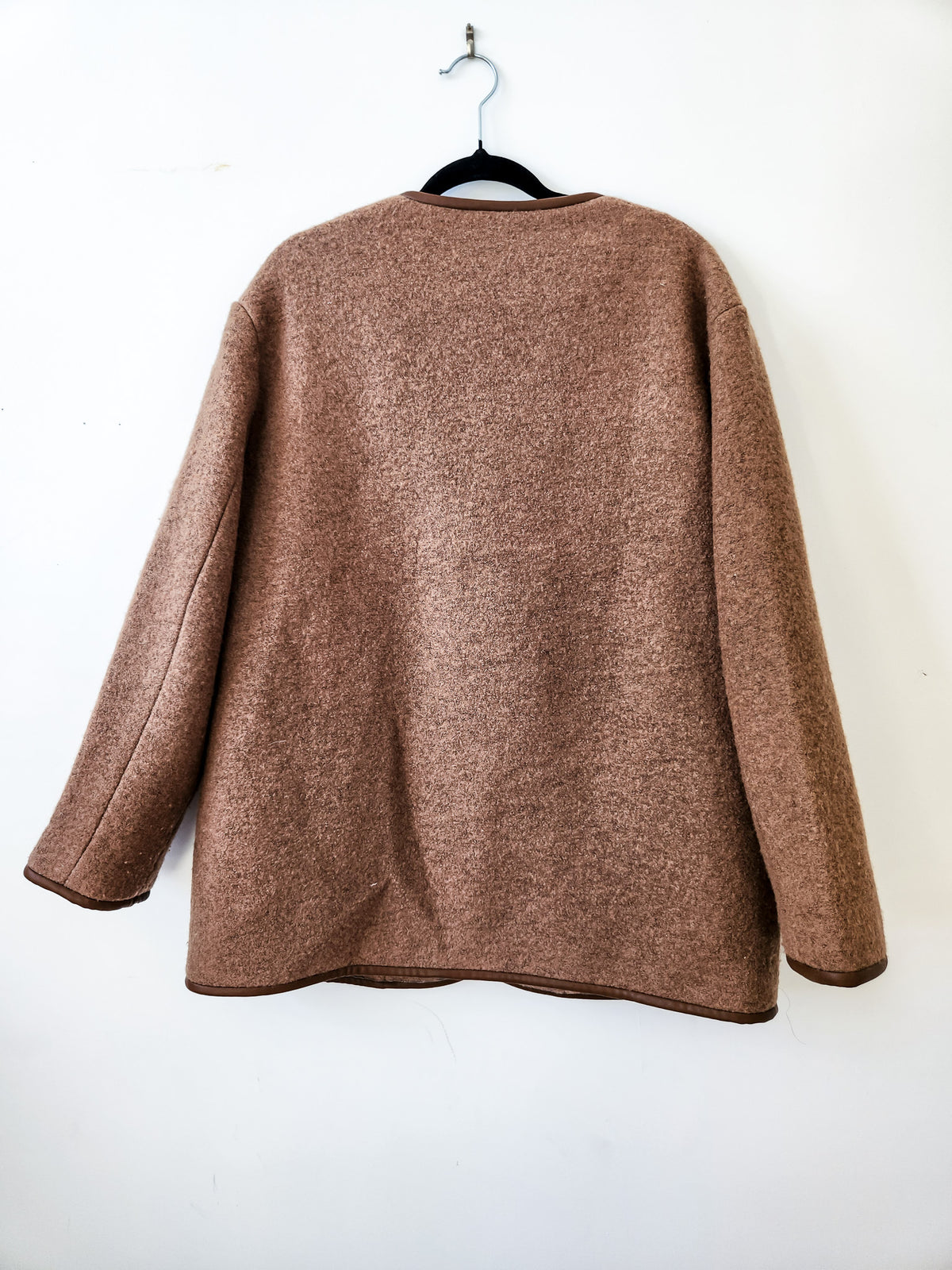 Mootea Brown Wool Blend Jacket
