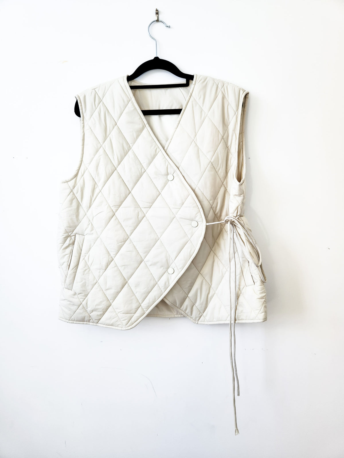 The Blank Quilted Vest