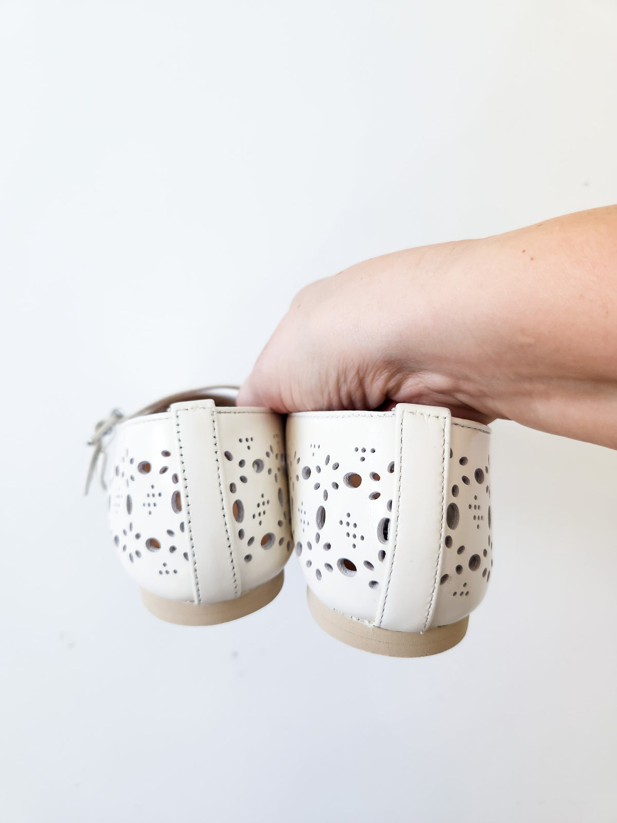 La Tribe Cream Jane Flat