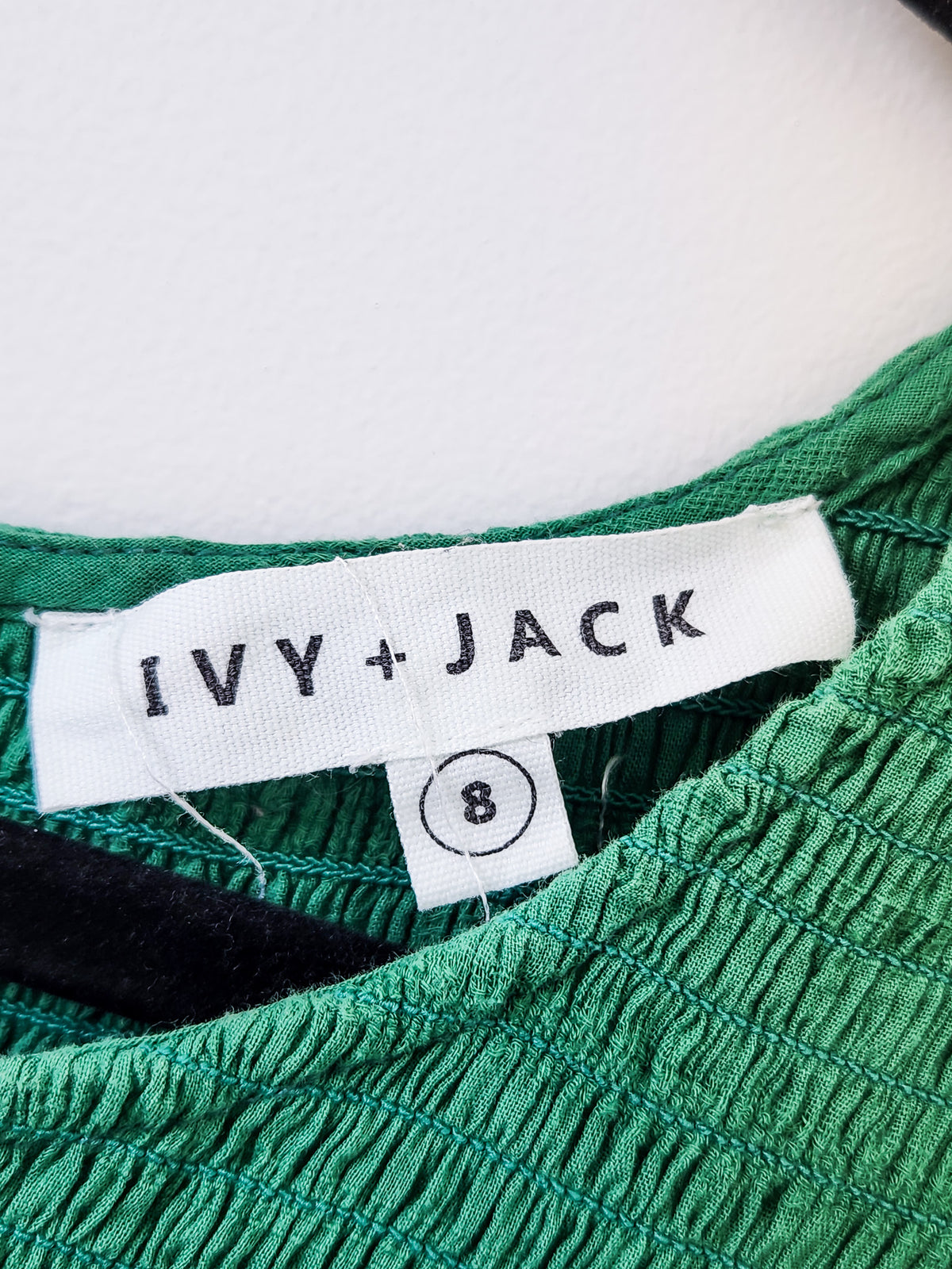 Ivy + Jack Green Jade Dress