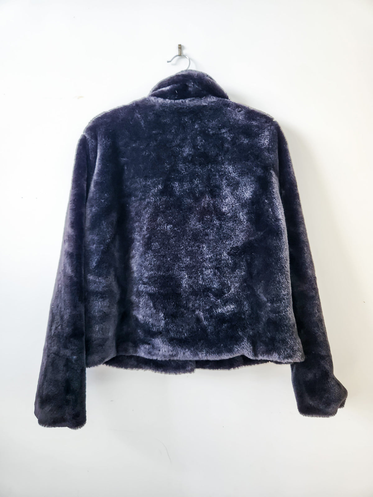 Black Faux Fur Jacket