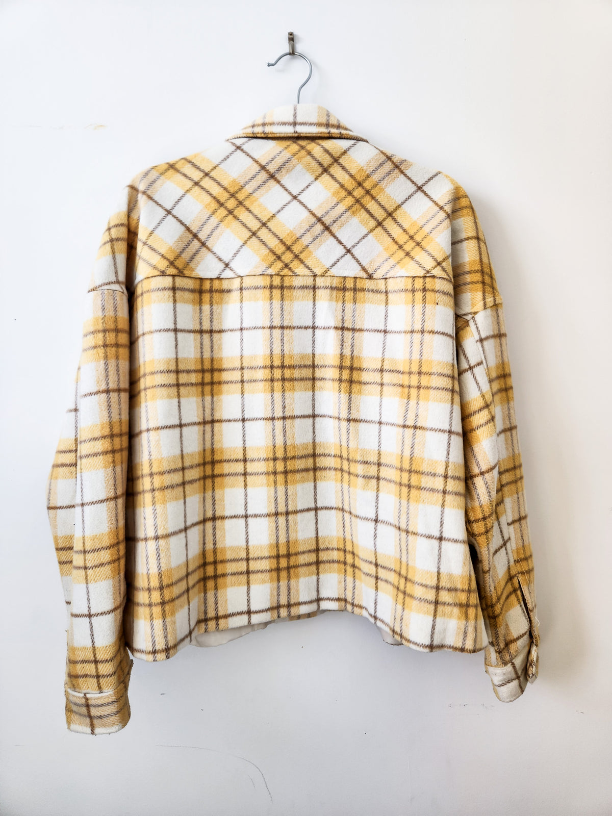 Yellow Plaid Shacket