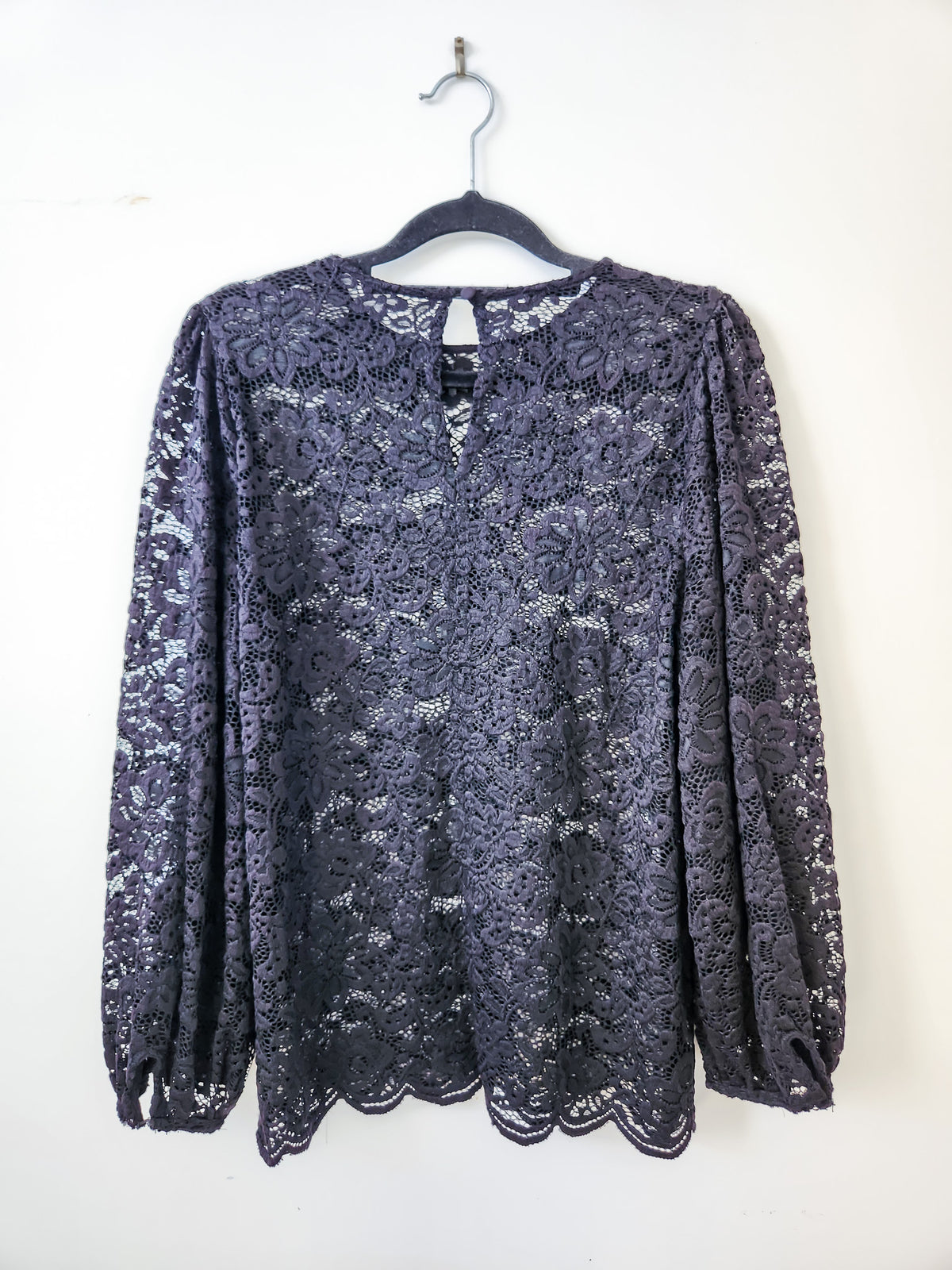 Decjuba Black Lace Blouse