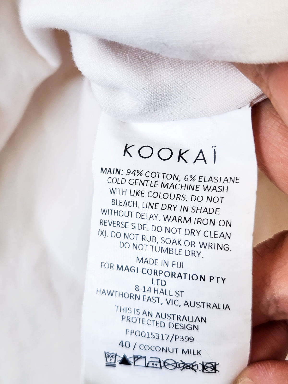 Kookai  Scoop Neck Top