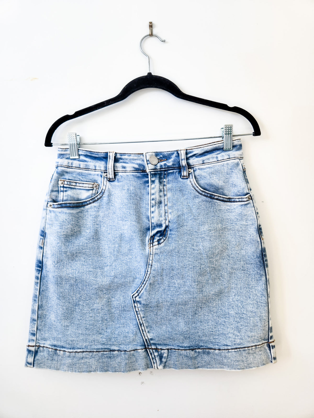 Decjuba Denim Mini Skirt