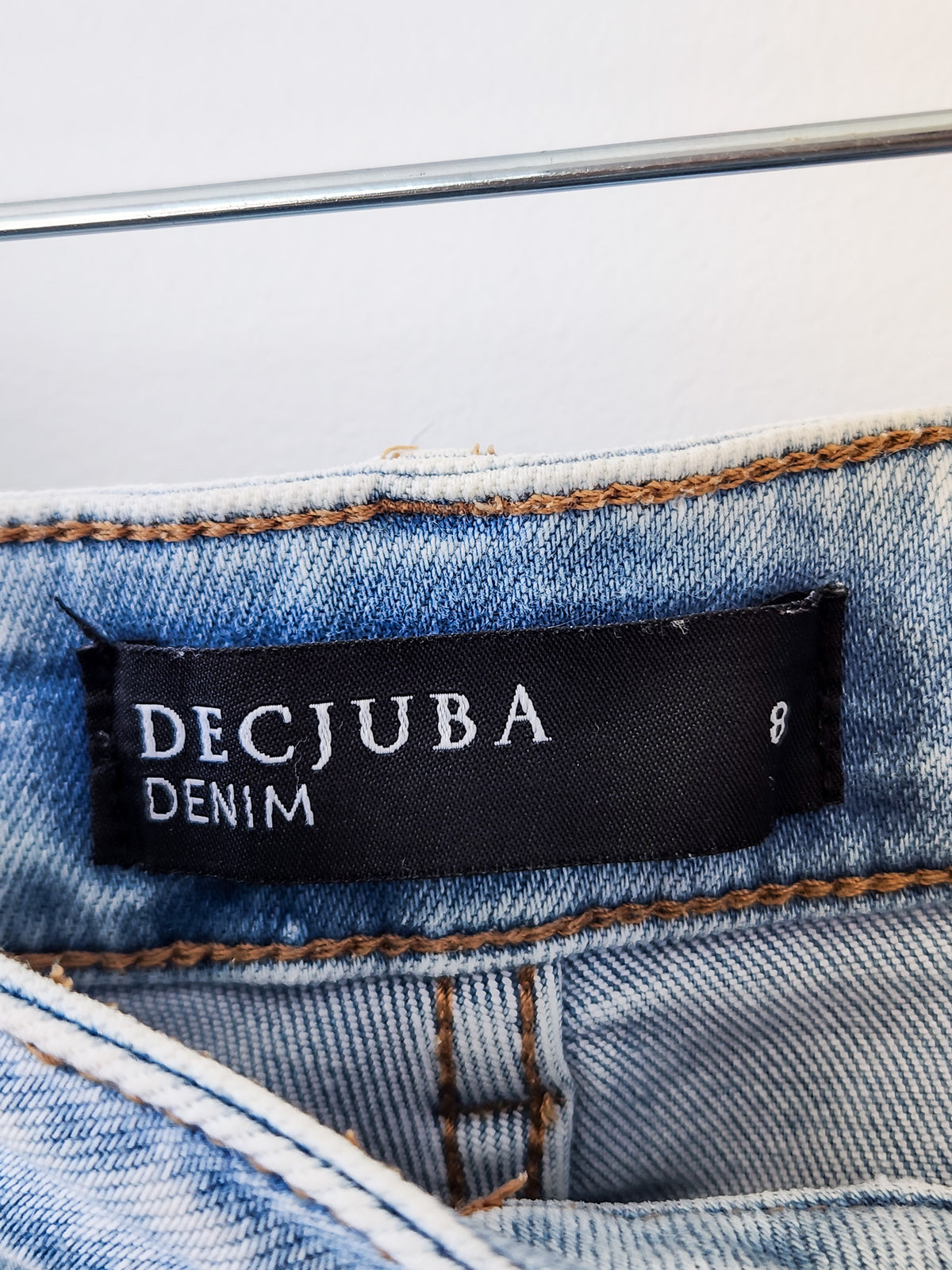 Decjuba Denim Mini Skirt