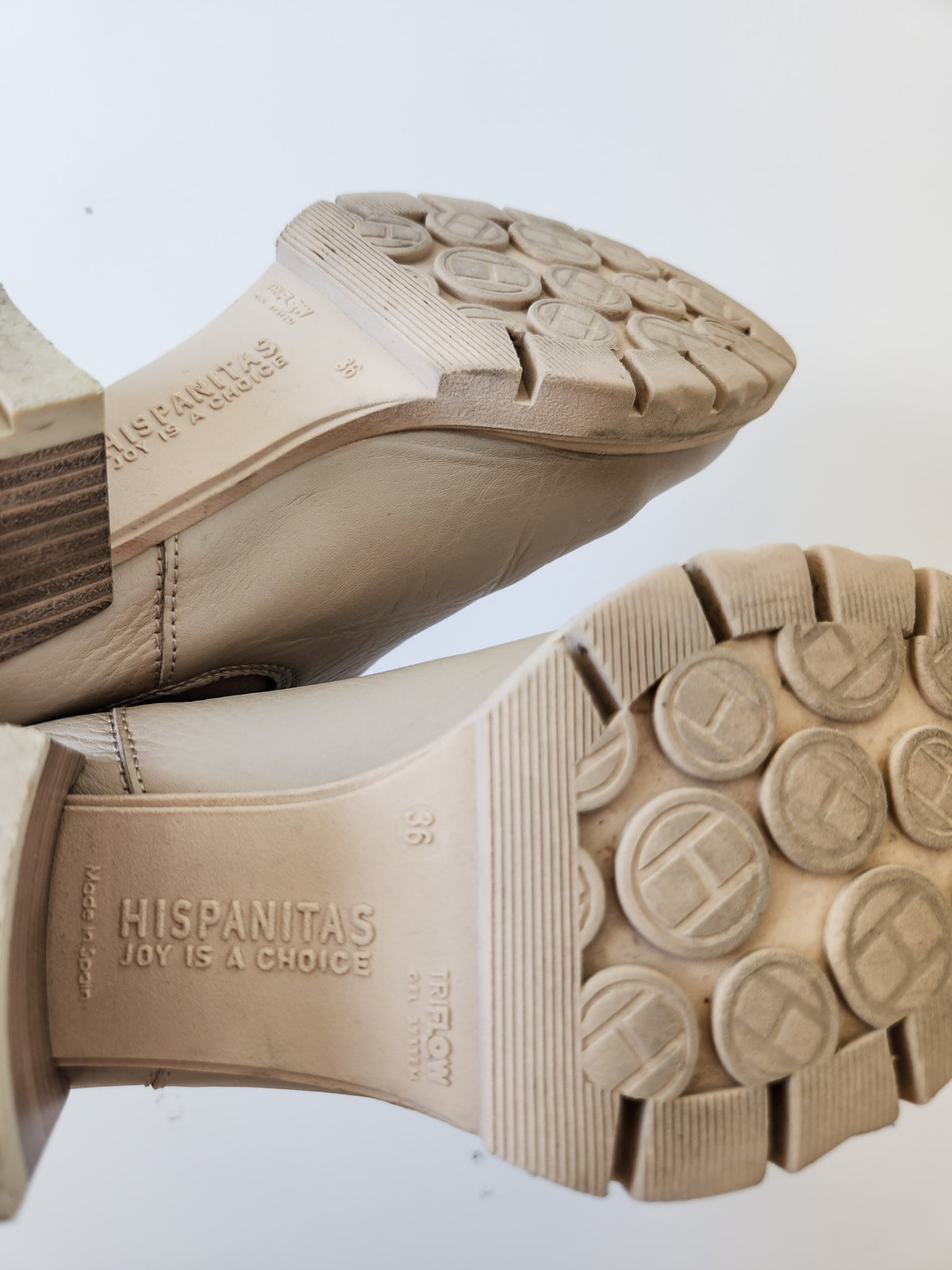 Hispanitas Cream Ashley Bootie