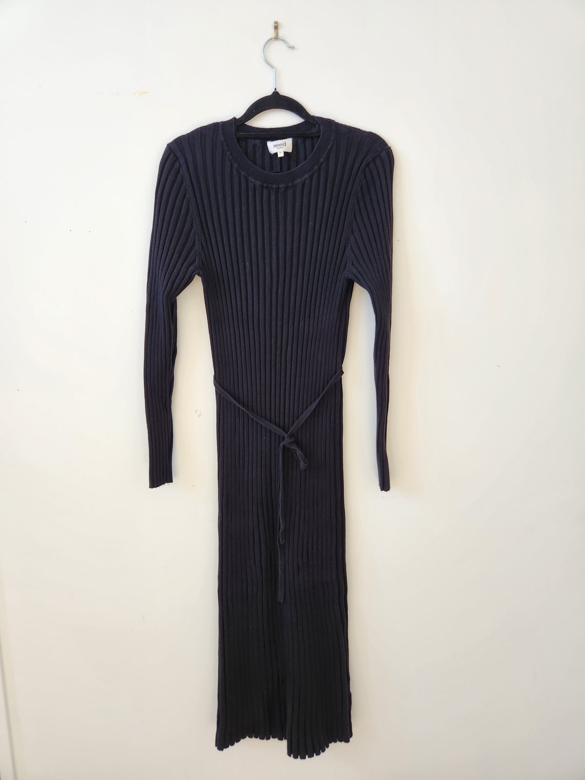 Seed Knit Midi Dress