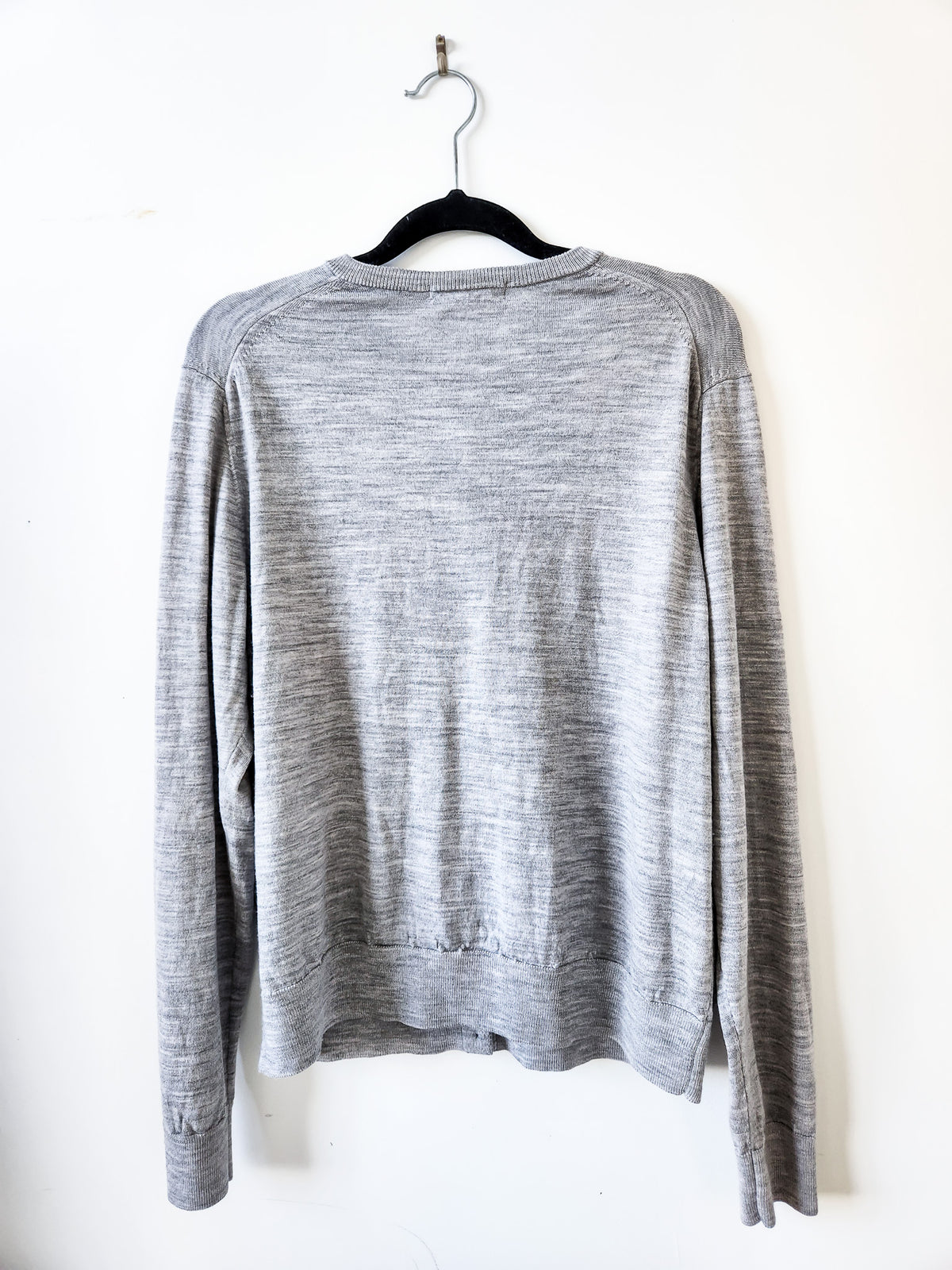 Uniqlo Grey Wool Cardigan XL