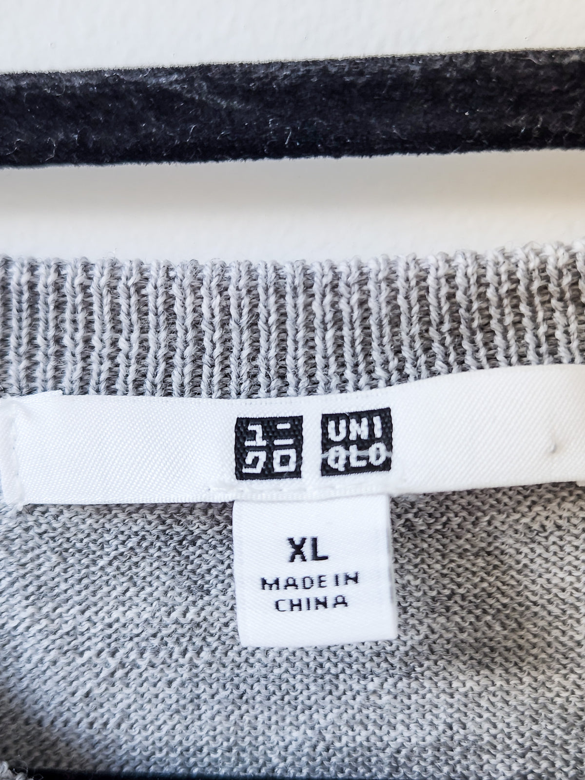 Uniqlo Grey Wool Cardigan XL