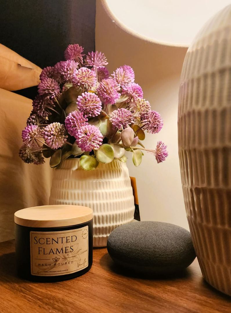 Scented Flames Candles - Juice Orange