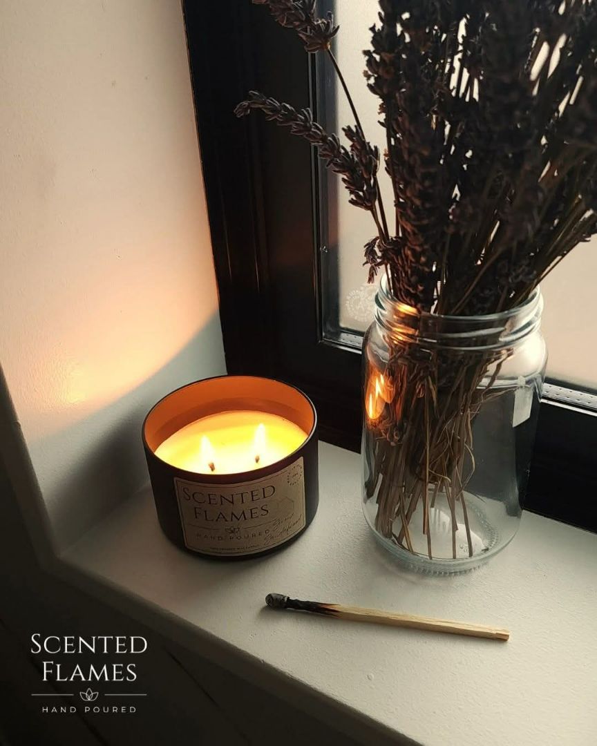 Scented Flames Candles - Garden Flowers