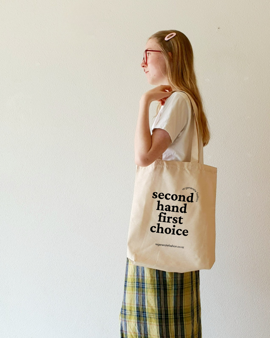 re:generate Hemp Tote Bag