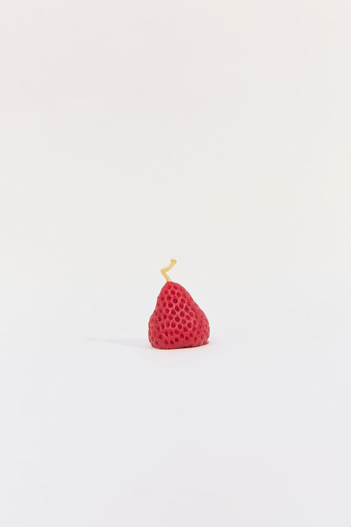 Poppy + Sage Birthday Candle | Strawberry (Box)