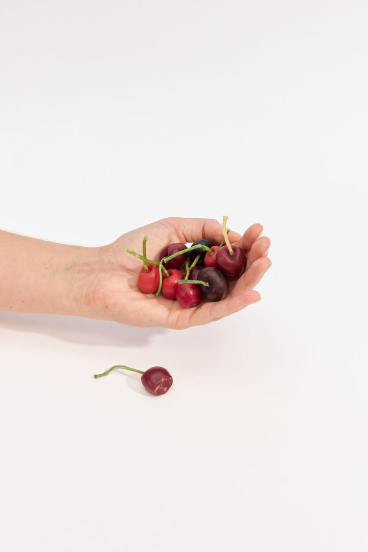 Poppy + Sage Birthday Candle | Cherries (Box)