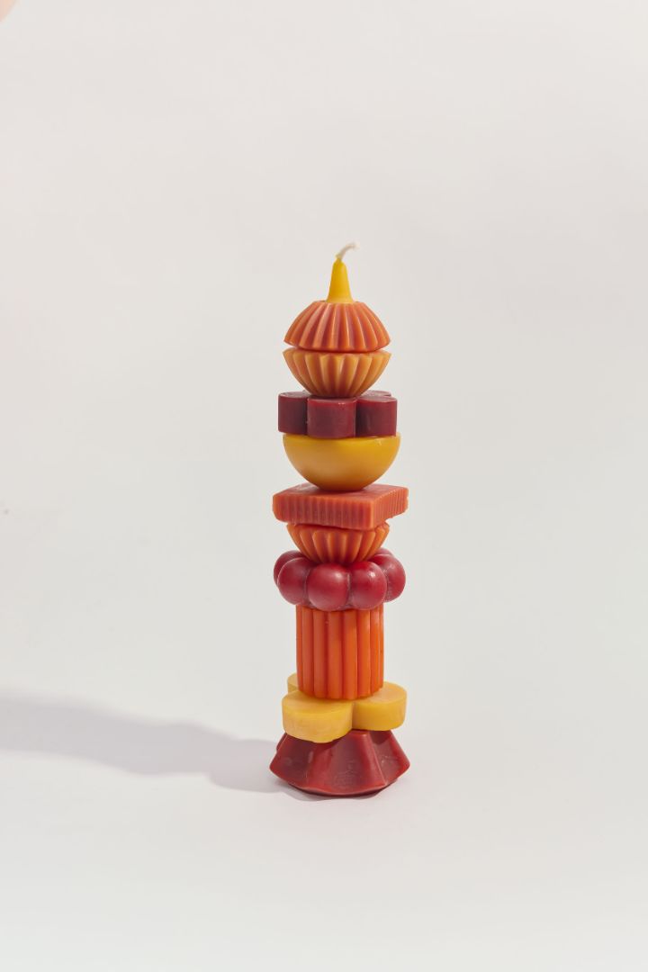 Poppy + Sage Stacking Candle | FIRE + SUNSET Tall