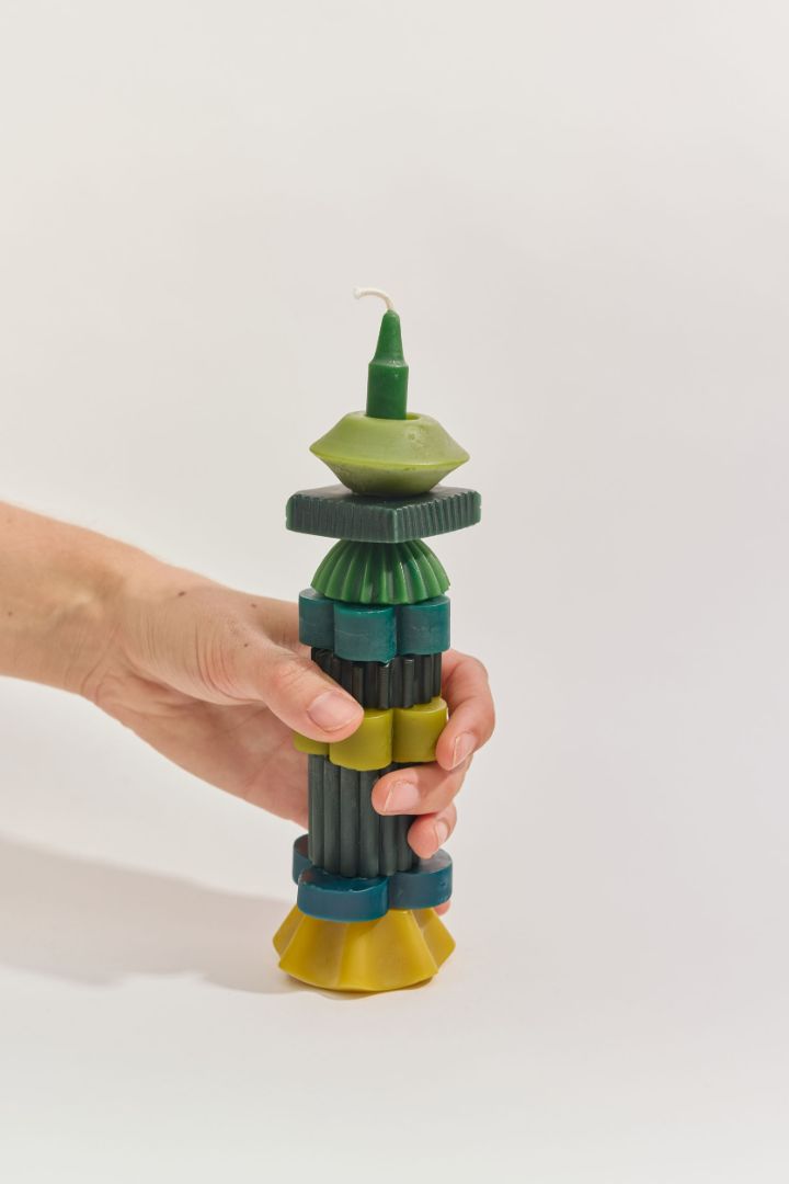 Poppy + Sage Stacking Candle | OCEAN + FOREST Tall