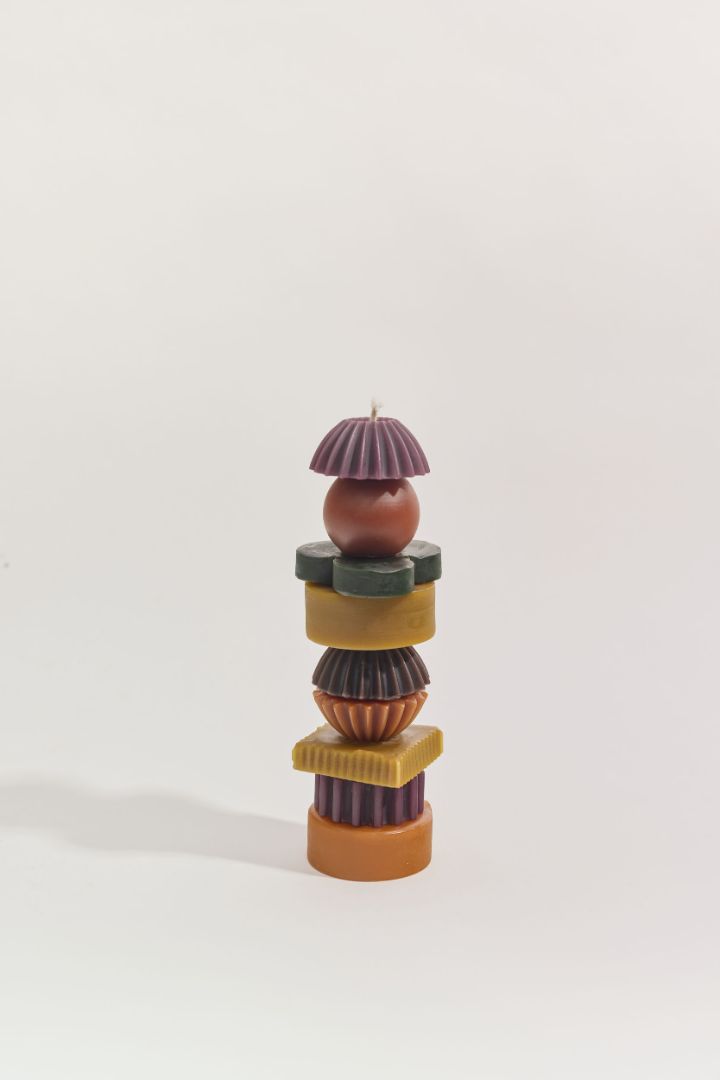 Poppy + Sage Stacking Candle | EARTH + STONE Medium