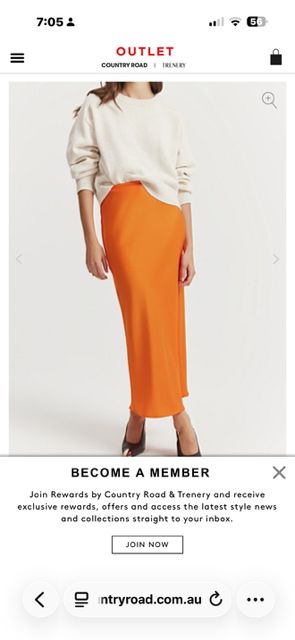 Country Road Skirt S